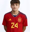 Juan Hernández, convocado con la selección sub- 17 para la ronda de clasificación para el Europeo