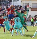 El Barça Atlètic interrumpe la racha del CD Teruel en un frenético partido (2-4)