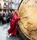 Una emocionada Carmen París rompe la hora en Teruel