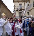 El mal tiempo impide la procesión turolense de la Virgen de la Esperanza y el Cristo Resucitado