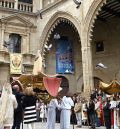 Los tambores del Bajo Aragón dejan paso a la Pascua de Resurrección con palomas y procesiones