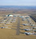 El Aeropuerto de Teruel suspende ahora la licitación para pavimentar la plataforma de servicio