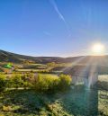 Bajan las temperaturas mínimas con heladas en el Jiloca y en zonas de sierra y  Bello llega a 4 grados bajo cero