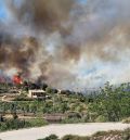 Desalojan una decena de casas aisladas entre Lledó y Arens por un incendio forestal que llegó hasta la provincia de Tarragona