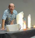 Simón Domingo, el escultor de Muniesa que hace dialogar a la piedra y a la luz