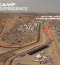 Motorland prepara una zona VIP para caravanas en la recta de meta de cara al GP de Aragón