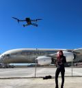 La joven emprendedora que ha hecho del cielo su aula, su oficina y su territorio de cambio
