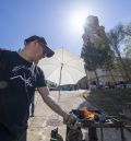 La creatividad prende en Jarque  de la Val durante la cuarta edición de su Festival de Arte Libre Atuaire