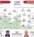 El CD Teruel baja el balón al suelo para seguir con su huida al cielo