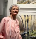 Los acuarelistas de  Teruel abren su exposición anual en Yagüe de Salas