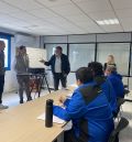 Estevan y Gan visitan  el programa experiencial de edificios en Alcañiz