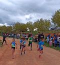 Medio centenar de escolares volaron en el Cross de Celadas