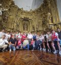 El Club Deportivo Teruel llena de alegría y entusiasmo el Centro Histórico