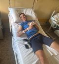 Una caída en el Europeo de Italia manda al hospital a Roberto Bou