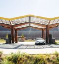 Una estación de recarga de coches con alma  de Puertomingalvo, en los DesignEuropa 2025