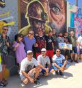 La Liga Nacional de Grafiti deja murales temáticos  en Andorra relacionados con el folclore y la minería