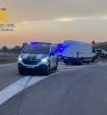 La Guardia Civil de Teruel investiga a la conductora de un vehículo implicado en un siniestro vial en la  N-234 por conducir bajo la influencia de alcohol