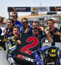 Gonzalo Sánchez, segundo en una apretada carrera de sábado en el Campeonato de España de Superbike