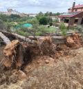 Una tormenta eléctrica causa numerosos daños en Alcañiz, aunque sin dejar heridos
