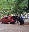 La lluvia y el granizo obligan a suspender conciertos y alterar la programación festiva en Teruel