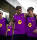 Doble sesión para Juan Hernández en su pretemporada con el Barça
