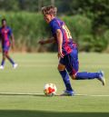 Juan Hernández empieza de dulce su primer amistoso de pretemporada con el Barça Atlètic
