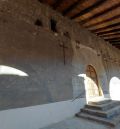 Termina la restauración del atrio de la Iglesia de Villarroya de los Pinares