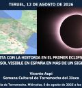 Torremocha presenta una charla sobre el eclipse solar de 2026