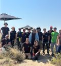 Doce alumnos del Bajo Aragón histórico se inician en arqueología en el terreno de Alcañiz