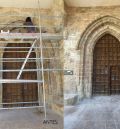 Concluye la restauración de la portada de la Virgen de la Carrasca en Bordón