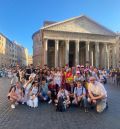 En torno a medio centenar de turolenses asisten al Jubileo  de los Jóvenes en Roma