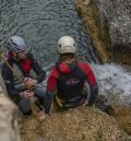 Las actividades acuáticas recuperan su pulso  en el Matarraña tras la sequía del año pasado