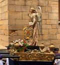 La Policía Local de Alcañiz saca en procesión al Santo Ángel Custodio