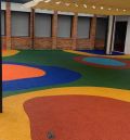 El patio del colegio de Torrecilla de Alcañiz estrena aspecto tras una reforma integral