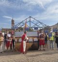 Teruel Existe lleva a Azaila su protesta por la A-68 y el puente sobre el Aguasvivas