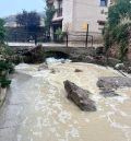 Las fuertes lluvias desbordan los barrancos de Las Parras y dañan el parque Extinción