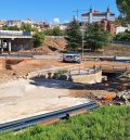 Comienzan los trabajos de mejora del drenaje de la N-234 en el enlace con el Centro de la ciudad