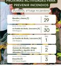 Infoar lleva la prevención de incendios a siete pueblos de Teruel