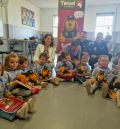 La Policía Local de Teruel inicia una campaña de educación vial en el colegio La Salle con la mascota Edu
