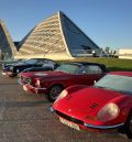 La caravana del Rally Hospederías sale ya en dirección a Motorland