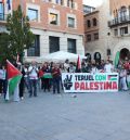 Teruel se une al grito de ‘Palestina libre’  y escenifica el sentir en la Franja de Gaza