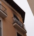 Muere un joven por inhalación de humo en un incendio en un piso en el Centro Histórico de Teruel
