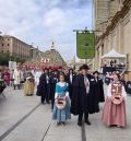 La Cofradía de la Trufa participa en la Ofrenda de Frutos a la Virgen del Pilar
