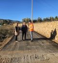 Alcorisa asfalta 5.000 metros cuadrados del camino de la Huerta