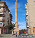 El Ayuntamiento  de Alcañiz inicia la rehabilitación de la chimenea de la Tejería