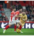 Jesús Bernal reaparece al fin con el Sporting de Gijón tras su grave lesión