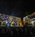 El videomapping sobre los Amantes despierta emoción entre el público