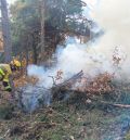 Las brigadas forestales de Infoar realizan labores preventivas en los Montes Universales