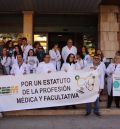 Los médicos de Teruel se lanzan a la calle en protesta por el Estatuto Marco y otras mejoras