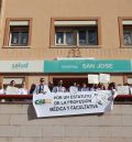 La participación de los médicos de Teruel en la huelga elevó este miércoles el nivel